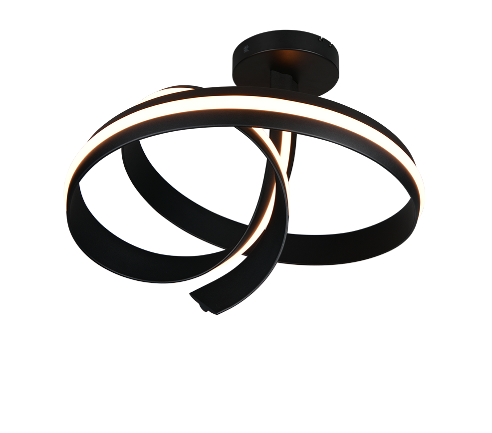 CISENNA | Ceiling lamp | Black mat | Metal
