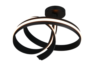 CISENNA | Ceiling lamp | Black mat | Metal