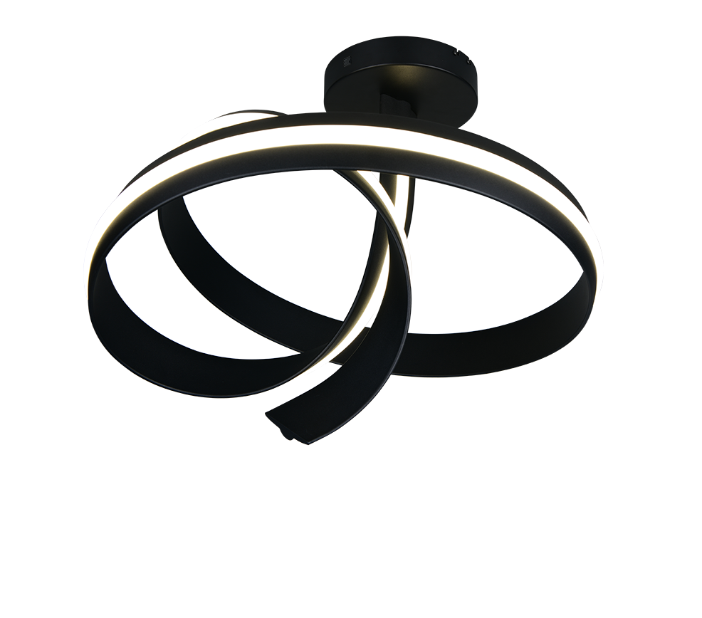 CISENNA | Ceiling lamp | Black mat | Metal