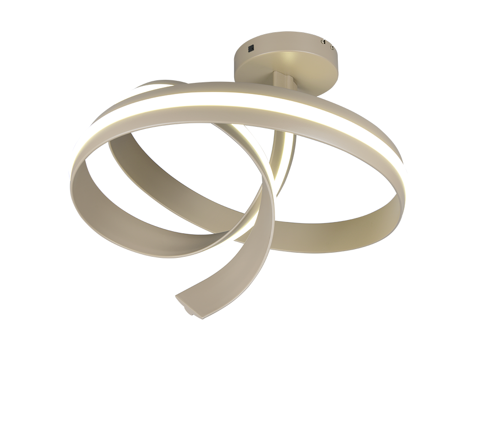 CISENNA | Ceiling lamp | Warm beige | Metal