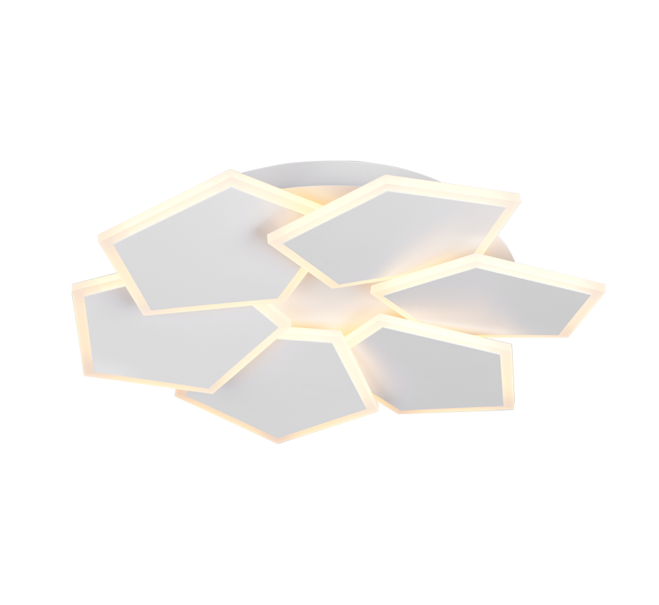 ZAYA | Ceiling lamp | White mat | Metal