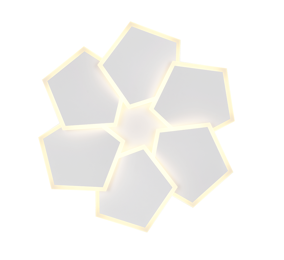 ZAYA | Ceiling lamp | White mat | Metal