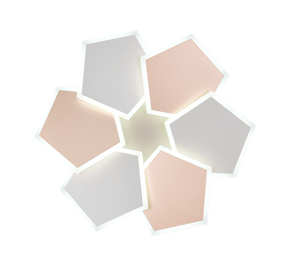 ZAYA | Ceiling lamp | Coffee | Metal
