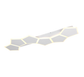 ZAYA | Ceiling lamp | White mat | Metal