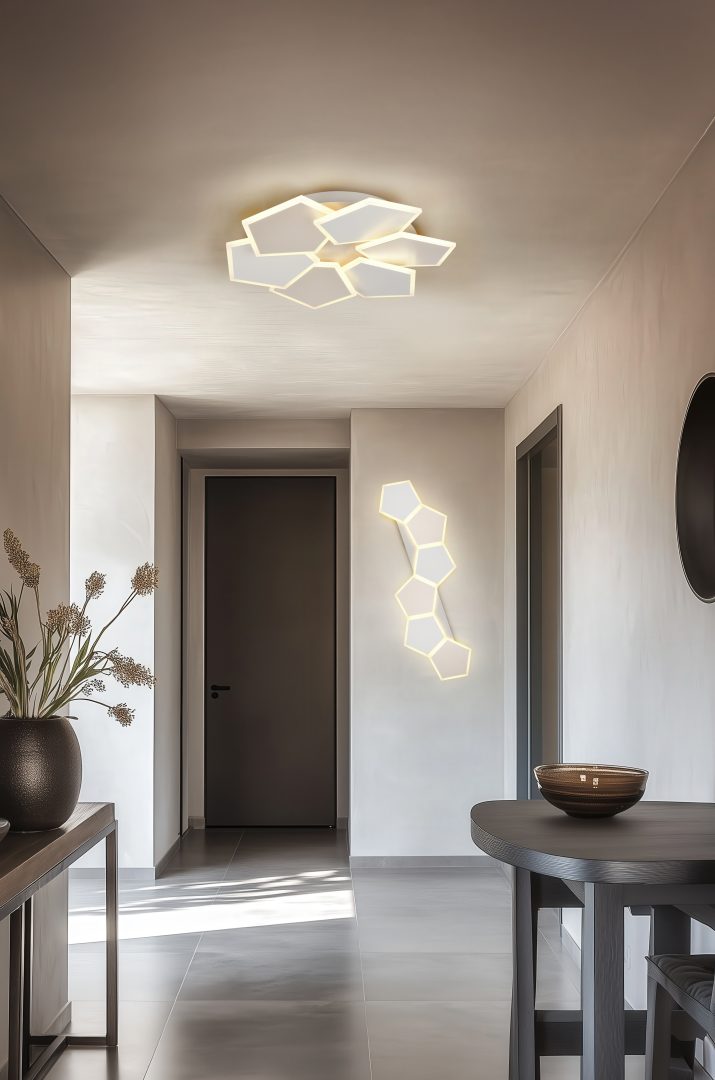 ZAYA | Ceiling lamp | Coffee | Metal