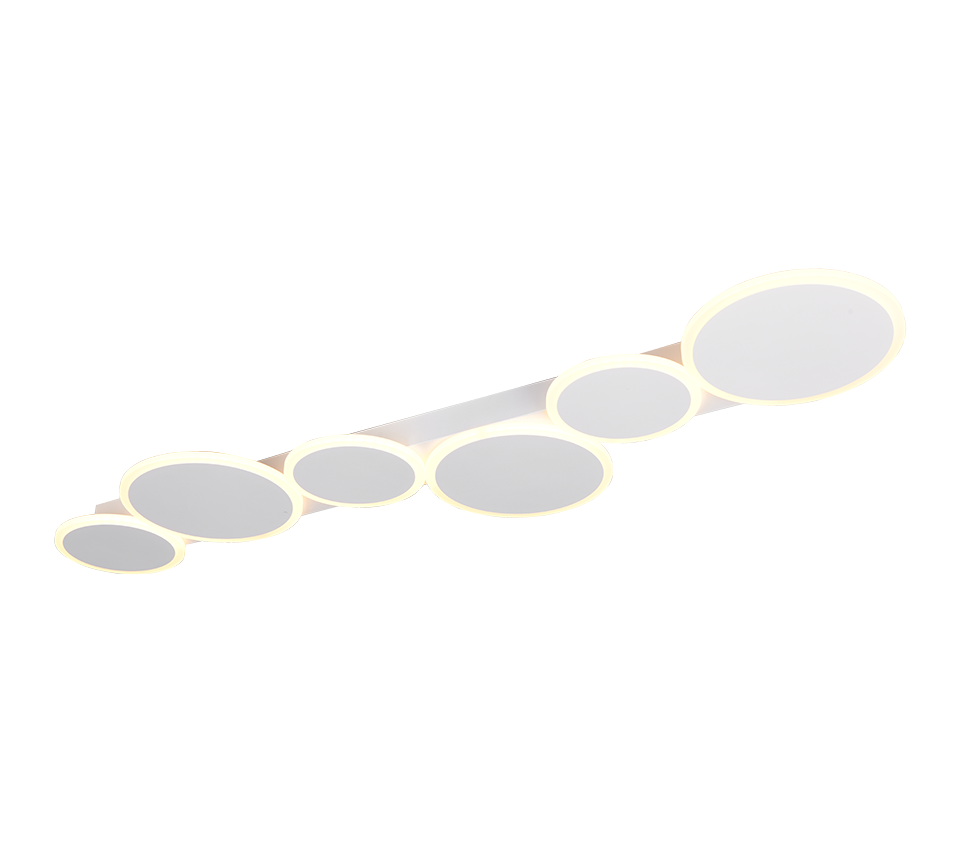 OVELA | Ceiling lamp | White mat | Metal