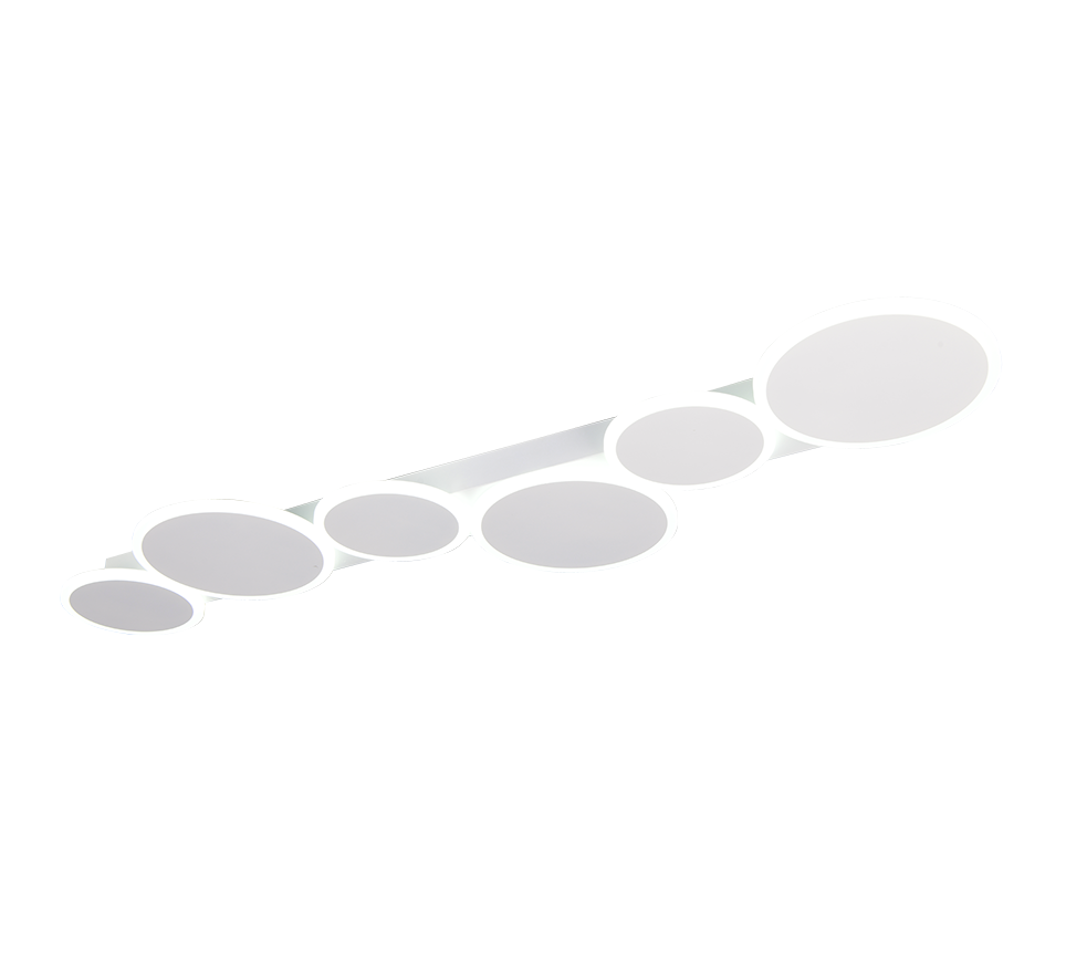 OVELA | Ceiling lamp | White mat | Metal
