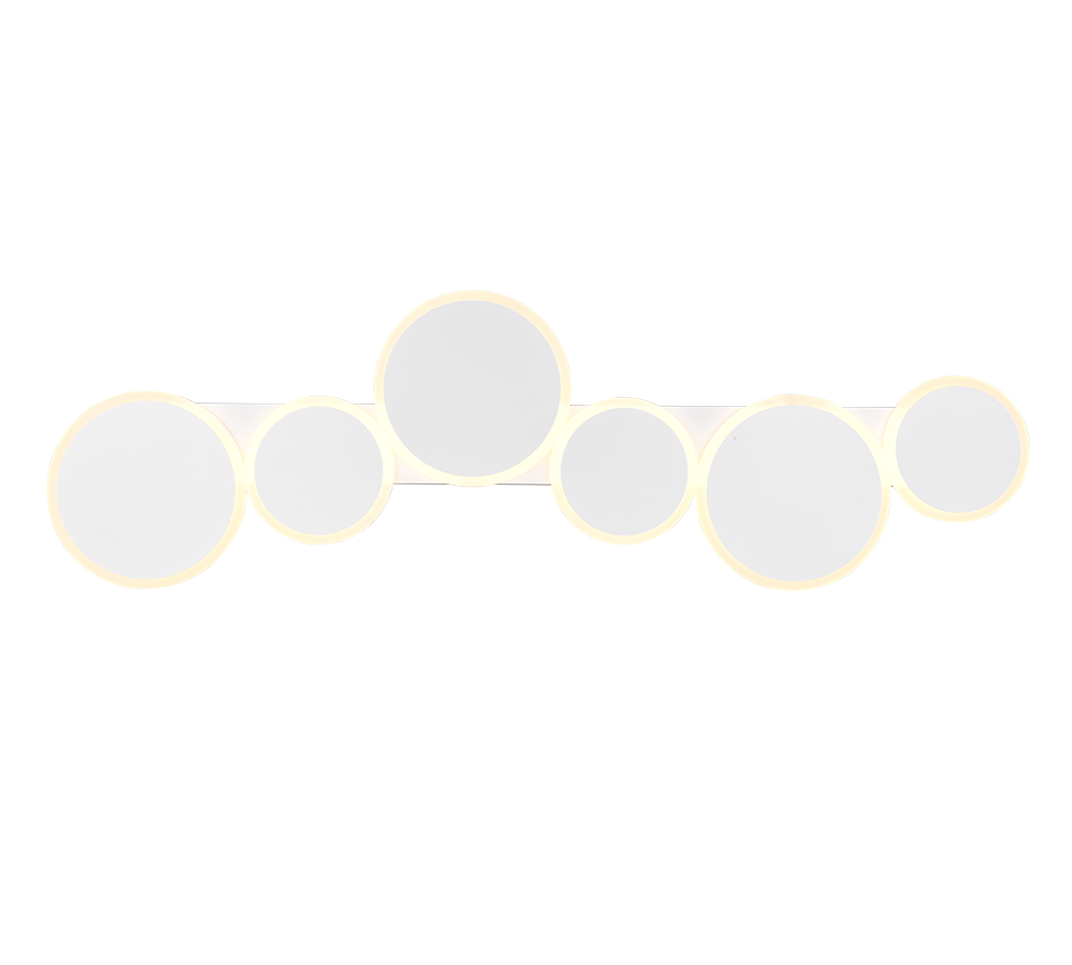 OVELA | Ceiling lamp | White mat | Metal