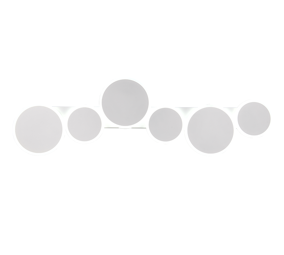 OVELA | Ceiling lamp | White mat | Metal