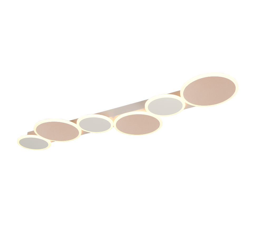 OVELA | Ceiling lamp | Coffee | Metal