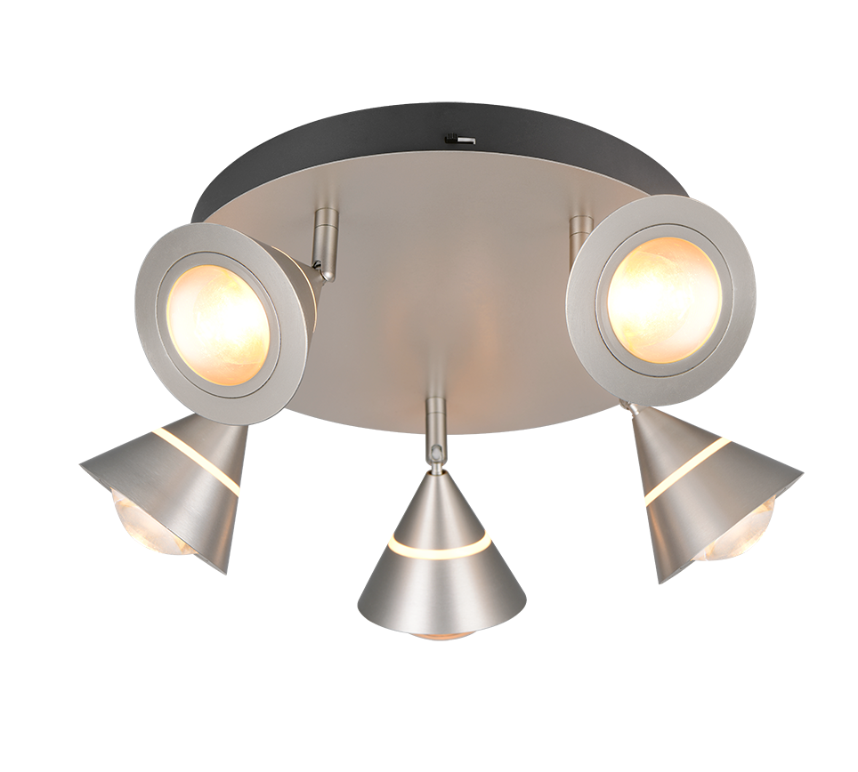 ROMEO | Ceiling lamp | Nickel mat | Metal