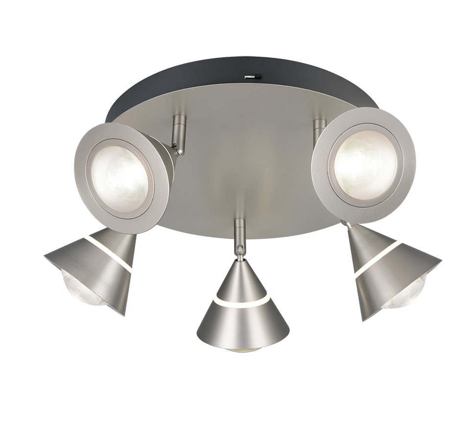 ROMEO | Ceiling lamp | Nickel mat | Metal