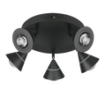 ROMEO | Ceiling lamp | Black mat | Metal