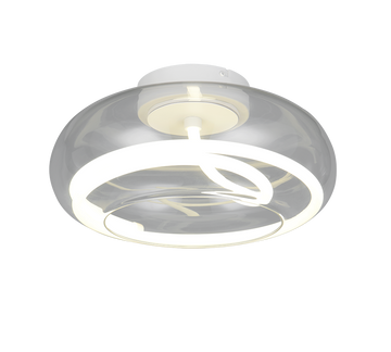 TARSIA | Ceiling lamp | White mat | Metal