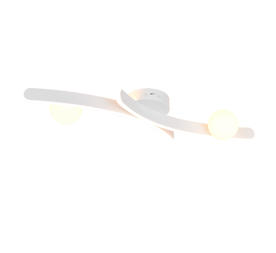 NAPOLI | Ceiling lamp | White mat | Metal