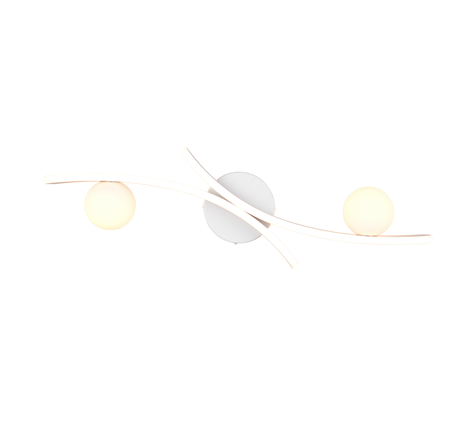 NAPOLI | Ceiling lamp | White mat | Metal