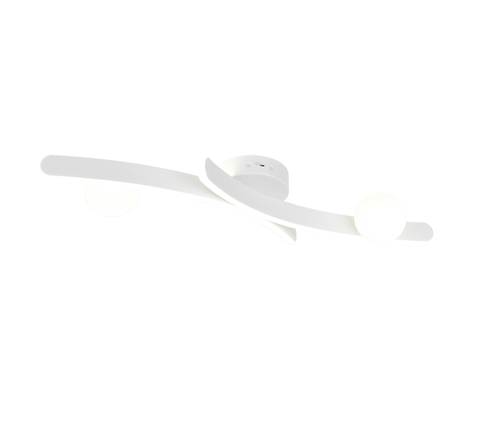 NAPOLI | Ceiling lamp | White mat | Metal