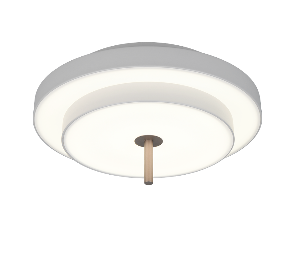 KEATON | Ceiling lamp | Warm grey | Metal