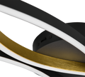 BLAZE | Ceiling lamp | Brass mat | Metal