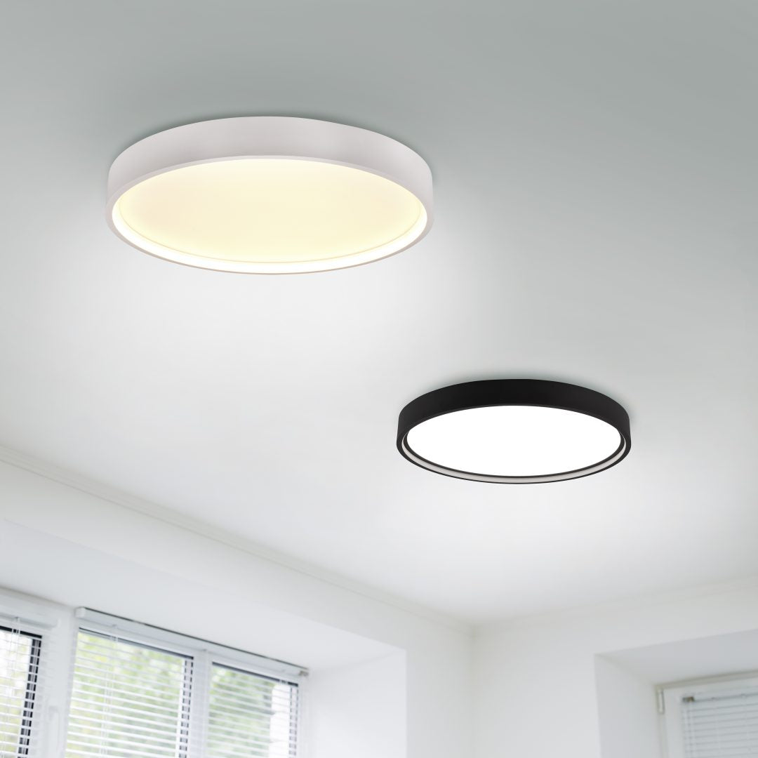 DOHA | Ceiling lamp | Black mat | Metal