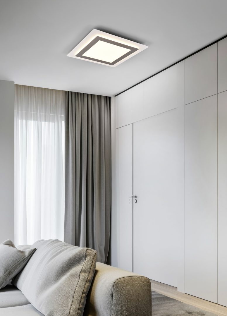 MORGAN | Ceiling lamp | Nickel mat | Metal