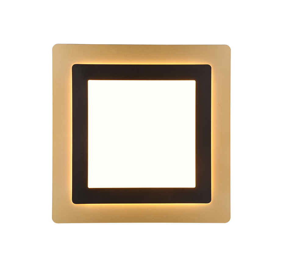 MORGAN | Ceiling lamp | Schwarz-Gold | Metal