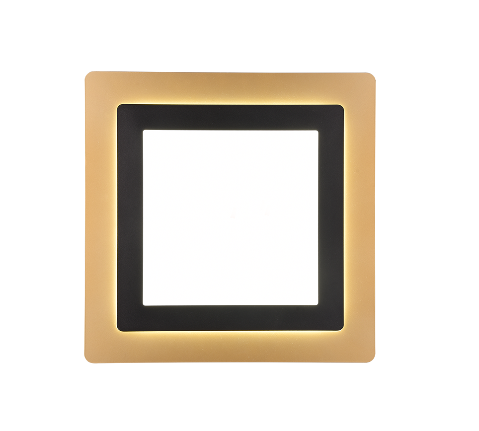 MORGAN | Ceiling lamp | Schwarz-Gold | Metal
