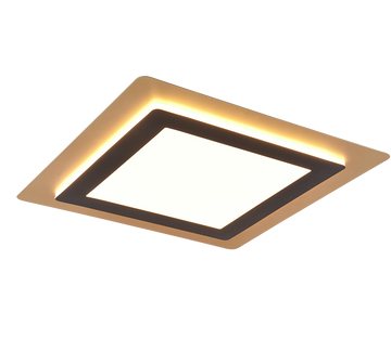 MORGAN | Ceiling lamp | Schwarz-Gold | Metal