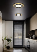 MORGAN | Ceiling lamp | Schwarz-Gold | Metal