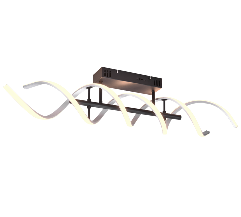 SEQUENCE | Ceiling lamp | Brushed aluminium | Aluminium