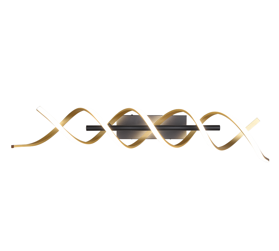 SEQUENCE | Ceiling lamp | Brass mat | Aluminium