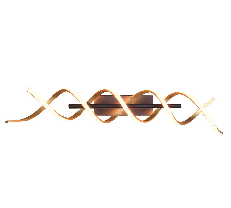 SEQUENCE | Ceiling lamp | Brass mat | Aluminium