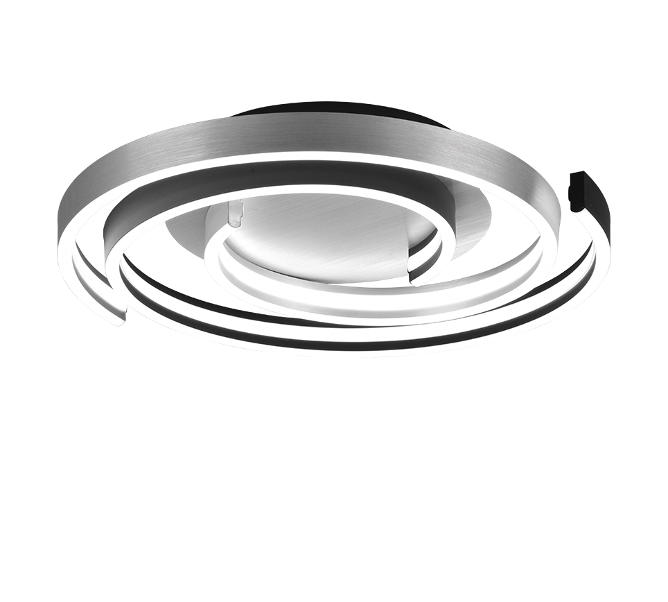 CAYA | Ceiling lamp | Brushed aluminium | Metal