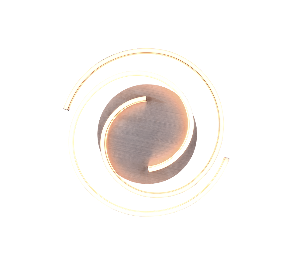 CAYA | Ceiling lamp | Brushed aluminium | Metal