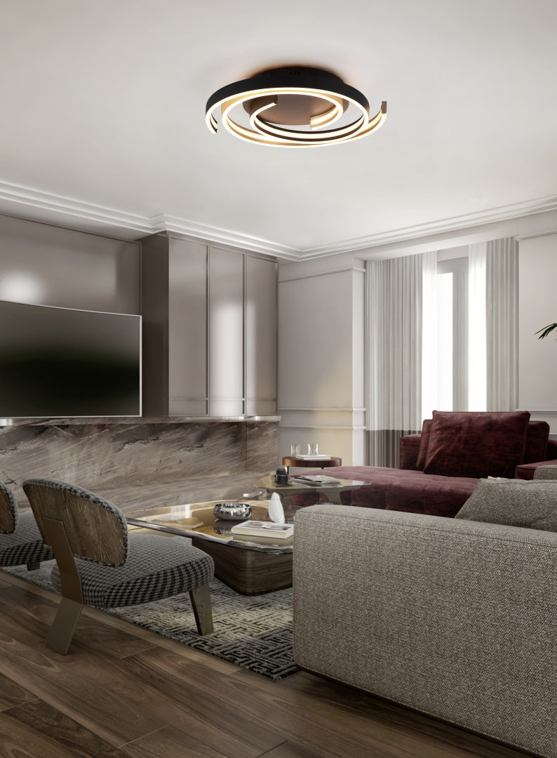 CAYA | Ceiling lamp | Brass mat | Metal