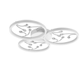 GROOVY | Ceiling lamp | White mat | Metal