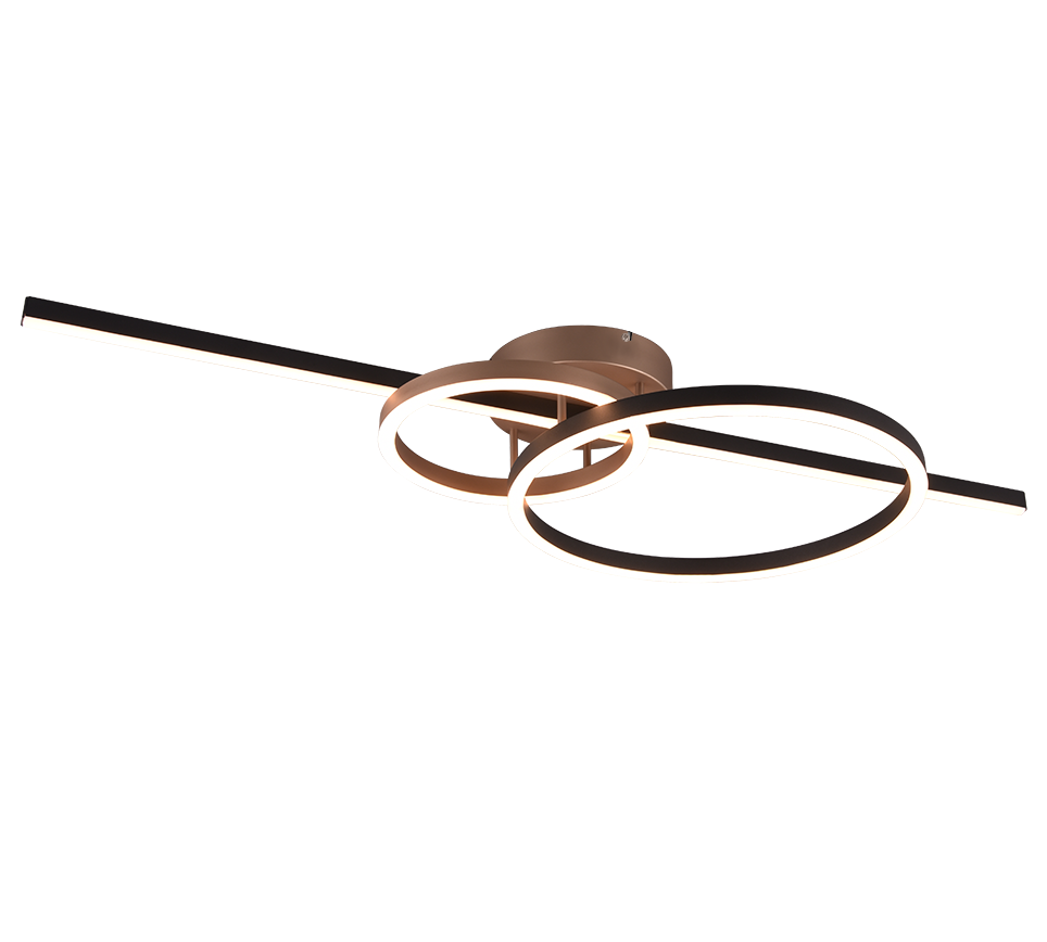 MONTILLA | Ceiling lamp | Black | Metal
