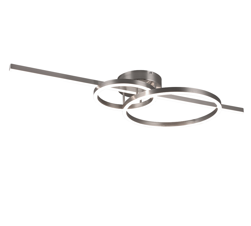 MONTILLA | Ceiling lamp | Nickel mat | Metal