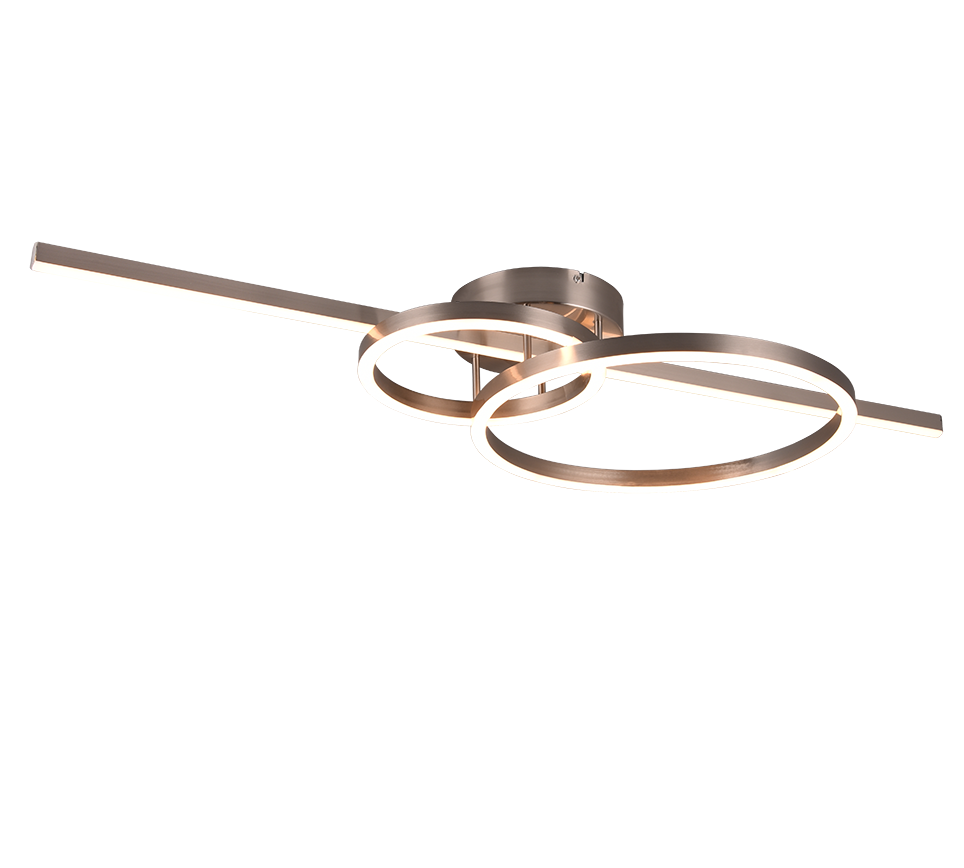 MONTILLA | Ceiling lamp | Nickel mat | Metal