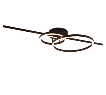 MONTILLA | Ceiling lamp | Black mat | Metal