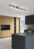 MEDERA | Ceiling lamp | Black mat | Metal