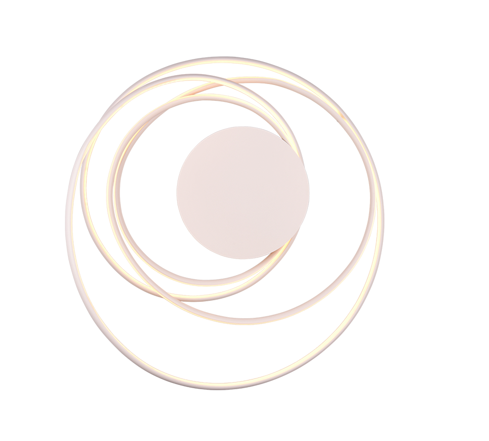 NALA | Ceiling lamp | White mat | Metal