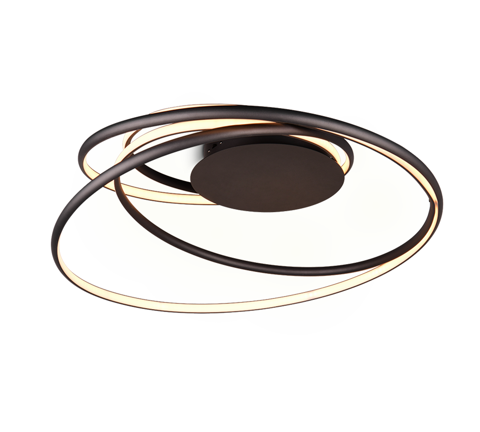 NALA | Ceiling lamp | Black mat | Metal