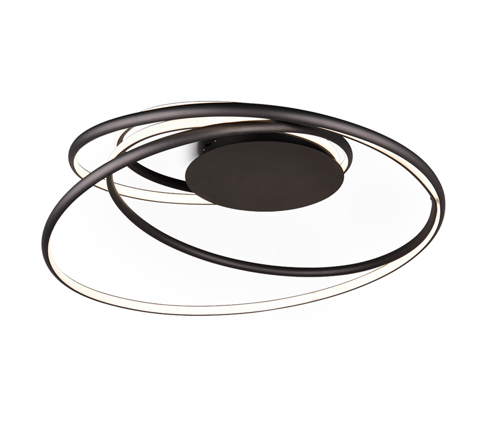 NALA | Ceiling lamp | Black mat | Metal