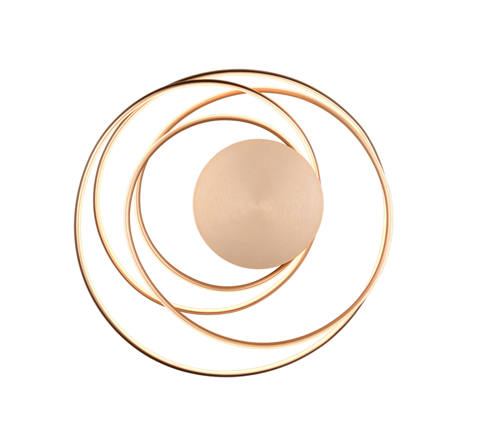 NALA | Ceiling lamp | Gold | Metal