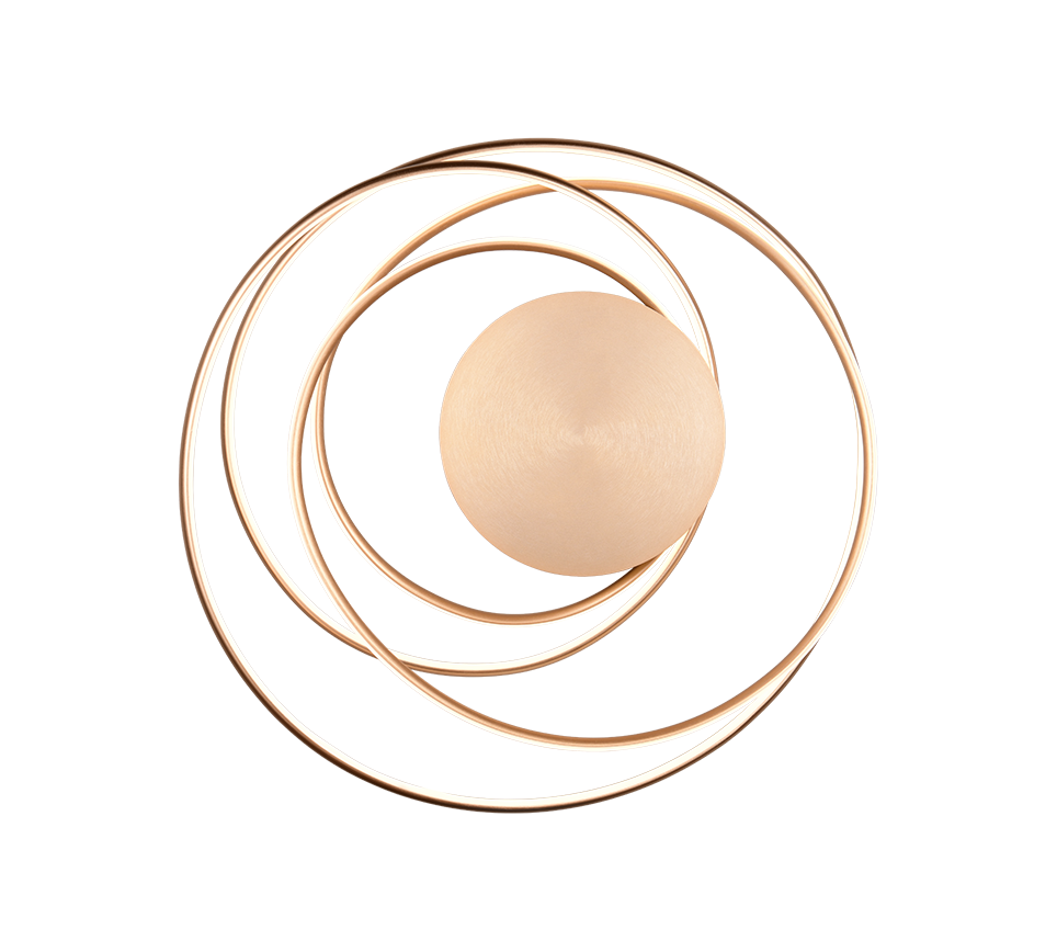 NALA | Ceiling lamp | Gold | Metal