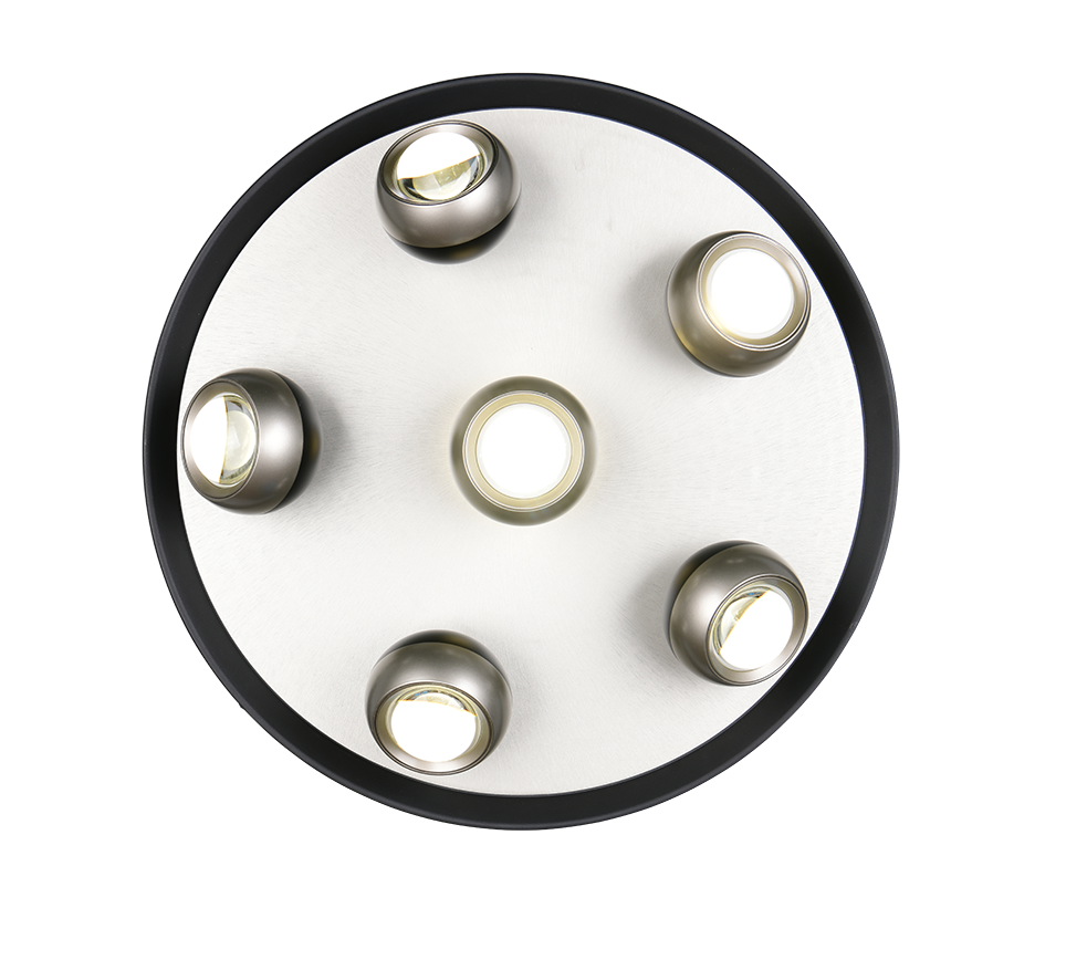 ORBIT | Ceiling lamp | Nickel mat | Metal