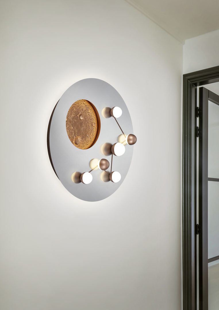 ZODIAC | Ceiling lamp | Brushed aluminium | Metal