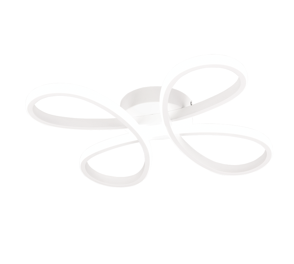 FLY | Ceiling lamp | White mat | Metal
