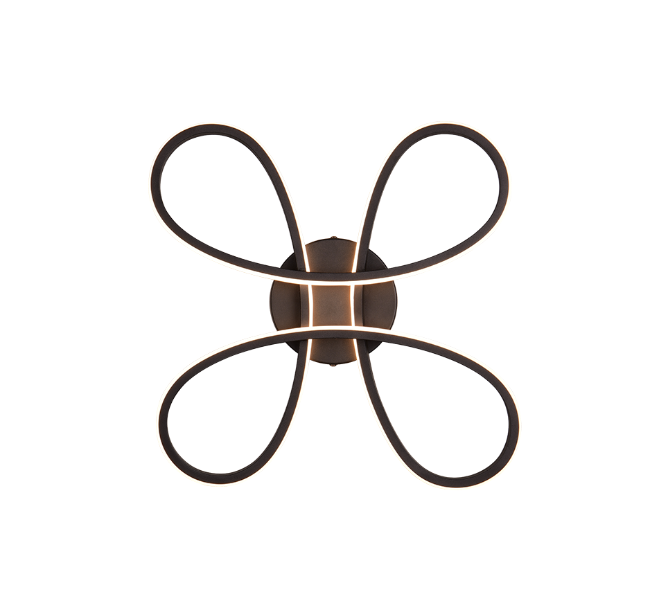 FLY | Ceiling lamp | Black mat | Metal